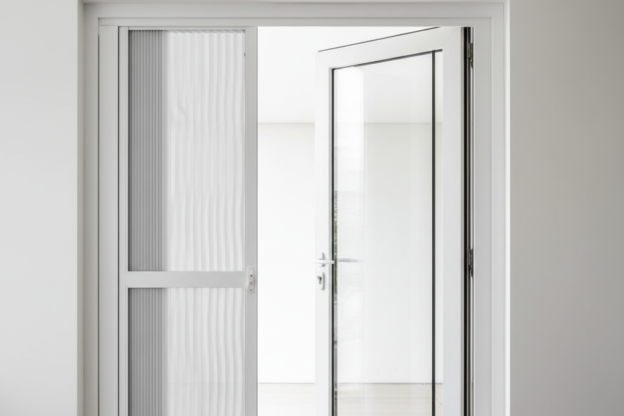 No, the screen should close to the left and shirink 